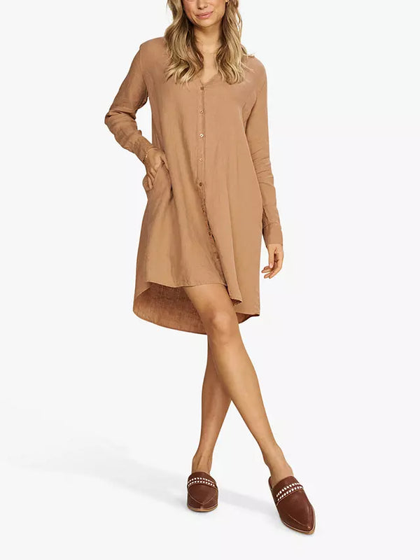 mos mosh rielle linen dress