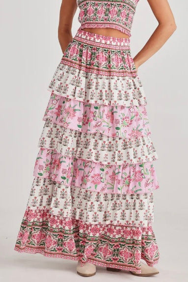 Talisman Paloma skirt - strawberry fields