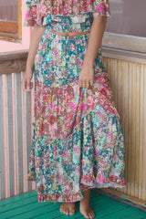 talisman mantra skirt rose garden TA24242-1