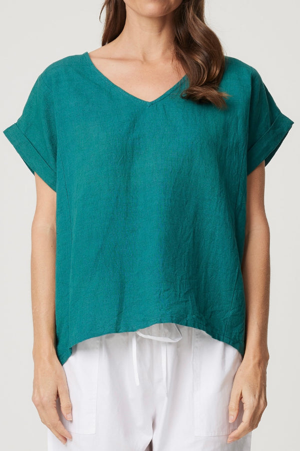 Cake 49010L  Talia top- green