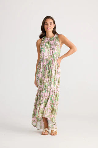 holiday Margot dress columbian floral HC24015-5