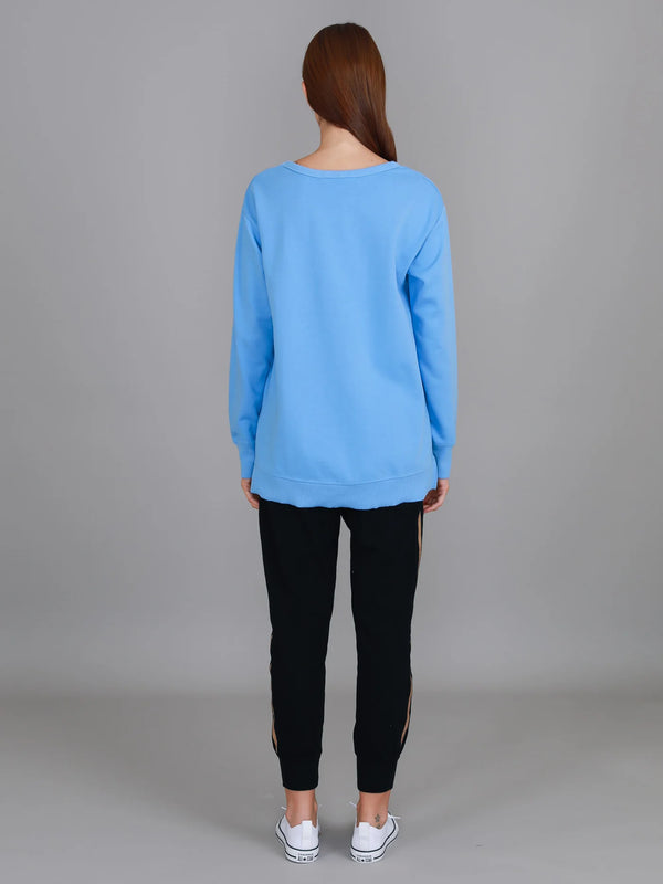 3rd story ulverstone sweater periwinkle