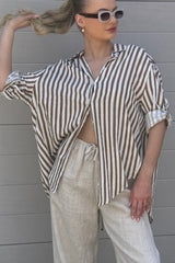 White Closet - Rush Stripe Shirt