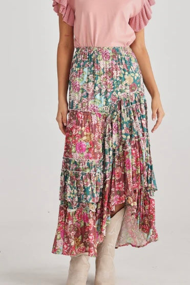 talisman sassy skirt rose garden TA24202-3