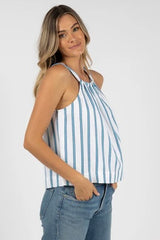 Humidity HS24412 Santos top - blue stripe