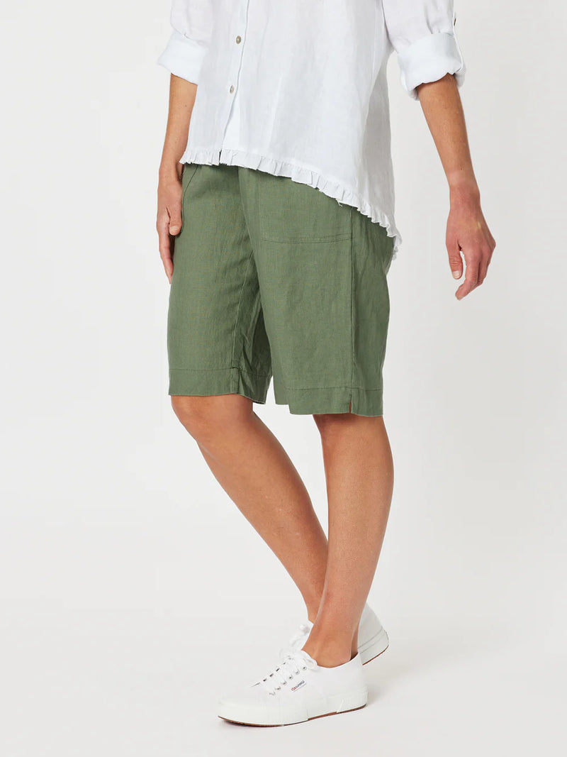 gordon smith joey waist linen short 43853