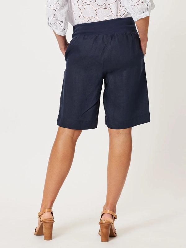 gordon smith joey waist linen short 43853