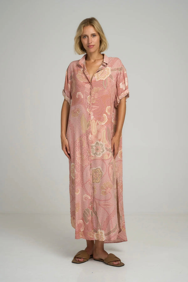 Lilya Hutton dress - batik rose