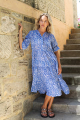 ivy & isabel jessie dress cornflower