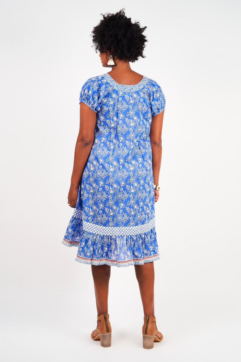 naudic sao paulo dress serenity blue