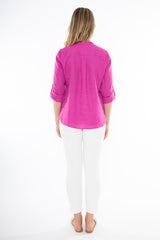 jump two pocket shirt rose violet