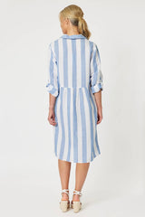 Gordon Smith  45961 Hamptons stripe dress - blue