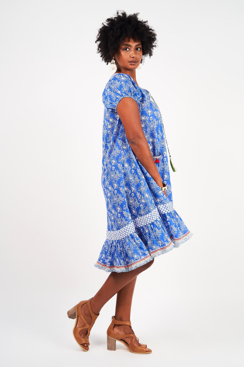 naudic sao paulo dress serenity blue