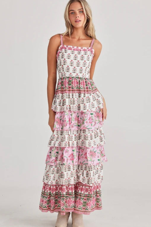 Talisman Paloma dress - strawberry fields