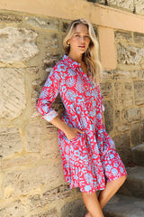 ivy & isabel annabelle dress - holiday print