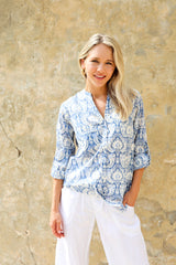 ivy & isabel caprice shirt adina print