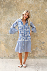 ivy & isabel emelia dress in adina print