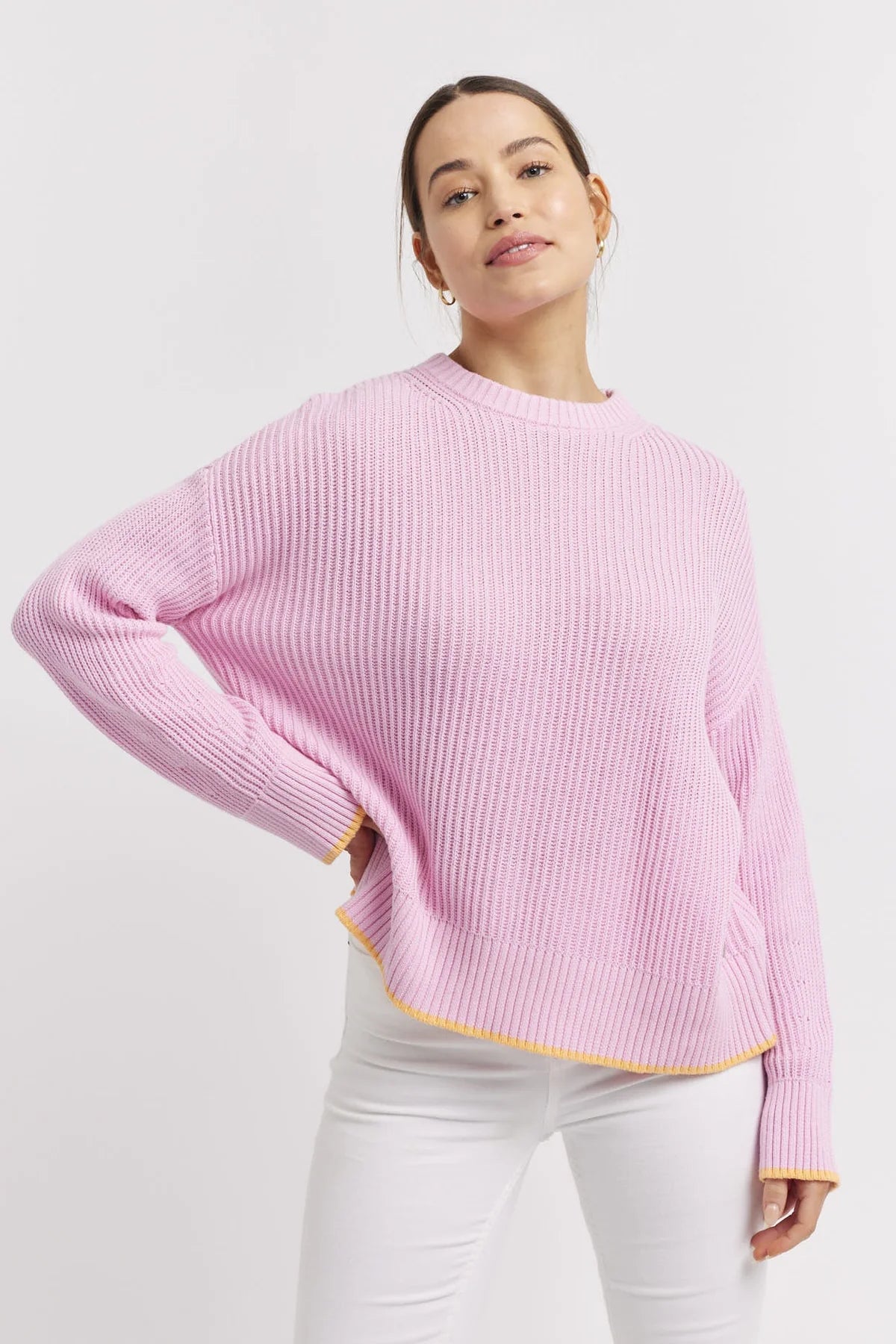 alessandra limone sweater peony – Ivy & Isabel