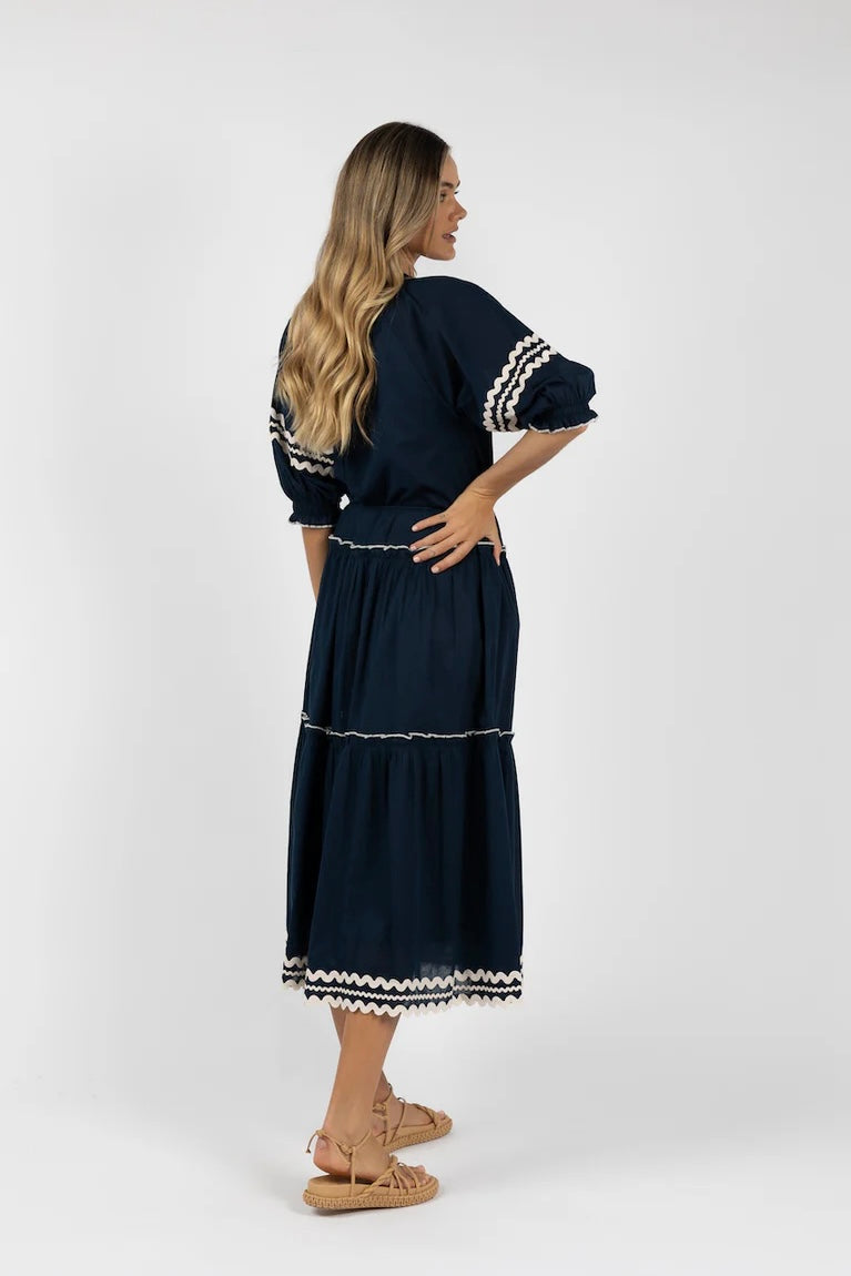 Humidity HS24321 Ziggy Maxi dress - navy