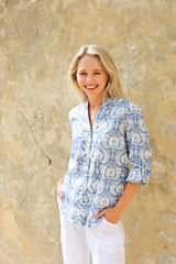 ivy & isabel caprice shirt adina print