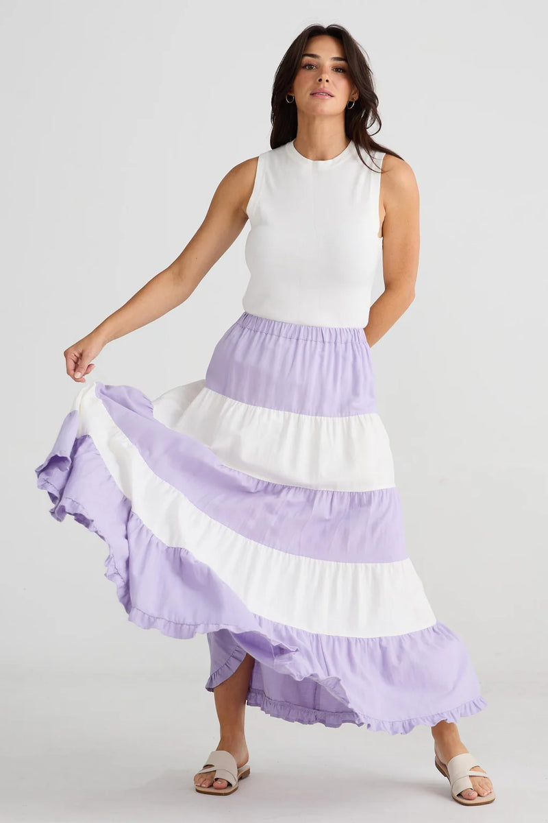 brave and true wonderland skirt