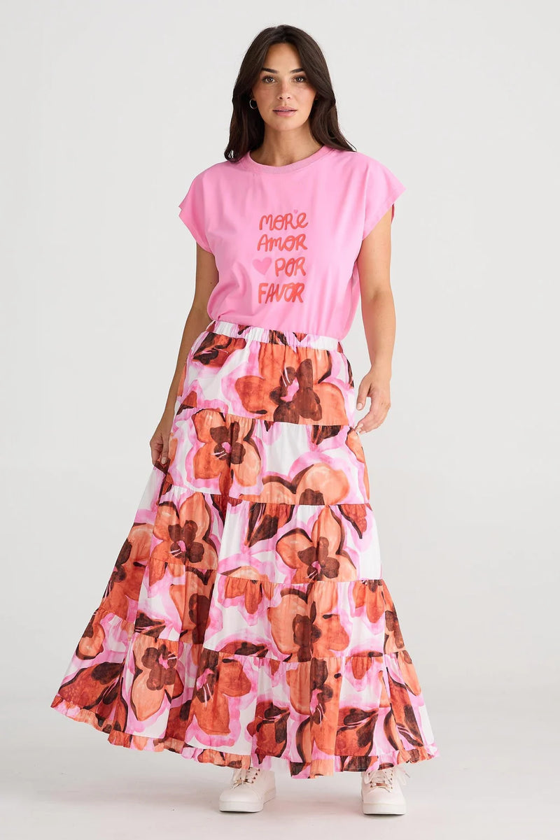 brave and true wonderland skirt