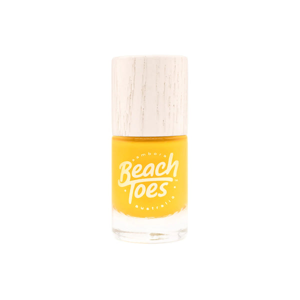 beach toes nail polish cool bananas