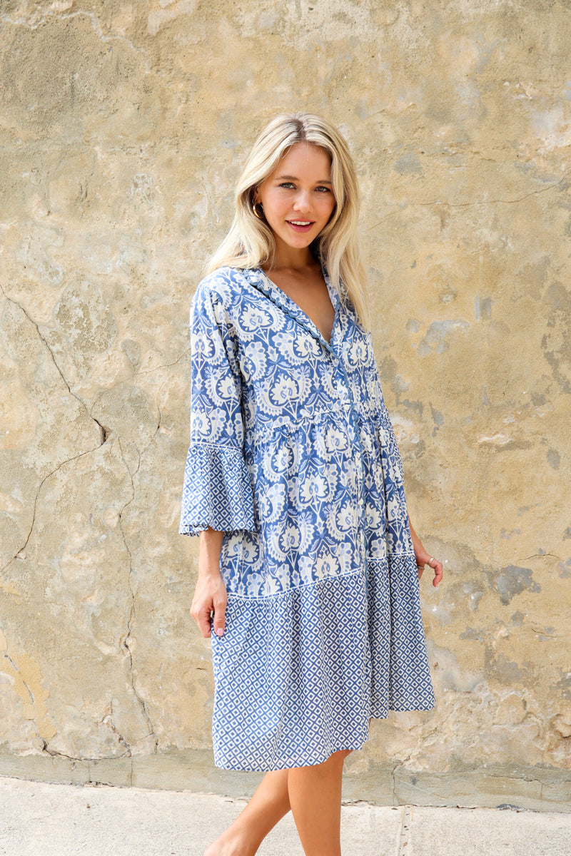 ivy & isabel emelia dress in adina print