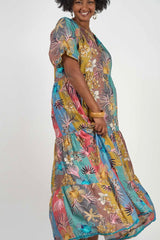 Naudic Amisha S/S Maxi Chai - multi