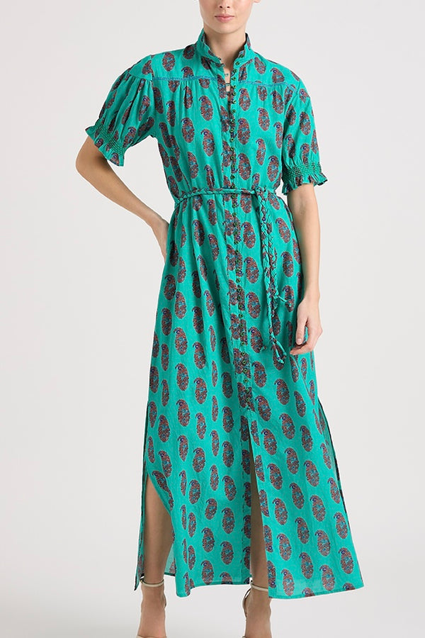 Lola Seal Emerald July Silk Maxi S77