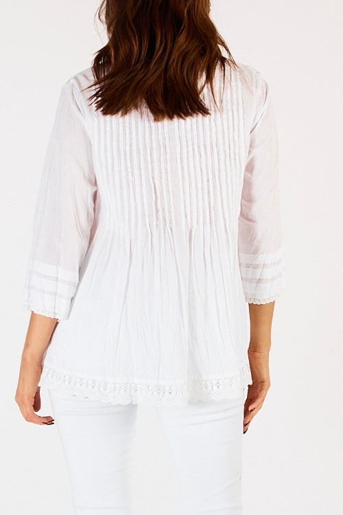 Lulalife Leila Top - white