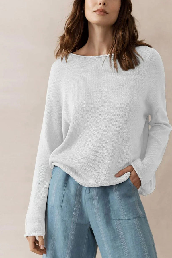 Little Lies Spring Knit - white