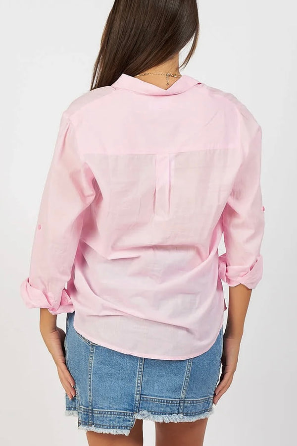 Naudic Marina Shirt - soft pink