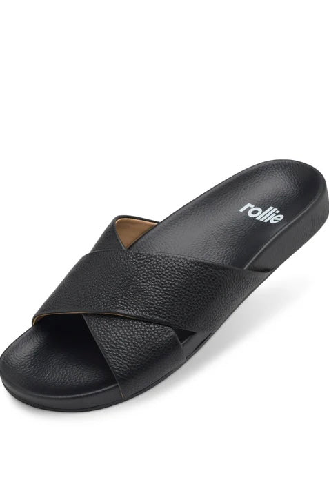 Rollie tide cross slide - black