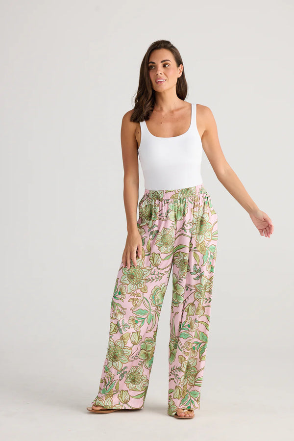 holiday playa pant columbian floral HC24012-6