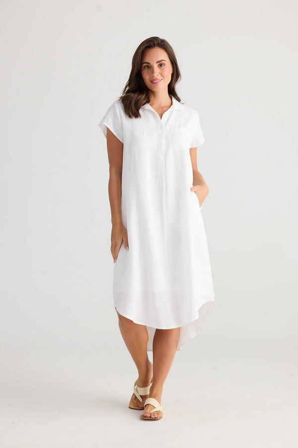 holiday ahoy tunic white HC24048-1