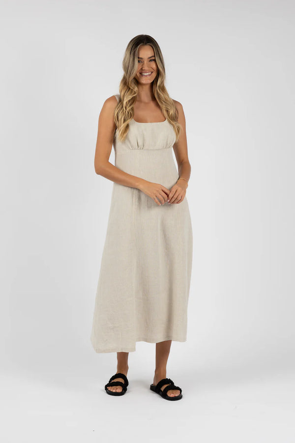 Humidity HS 24200 Tallulah dress - natural