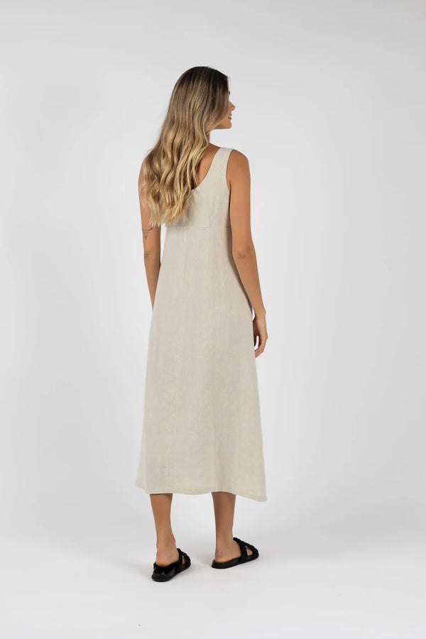 Humidity HS 24200 Tallulah dress - natural