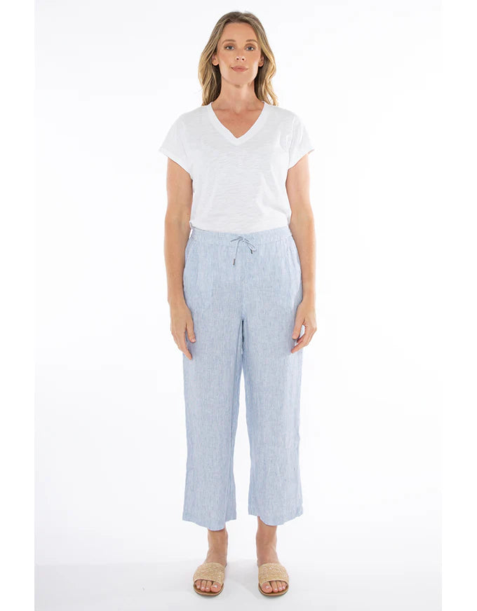 Jump  Core Stripe Pant - denim/white 576J7162J