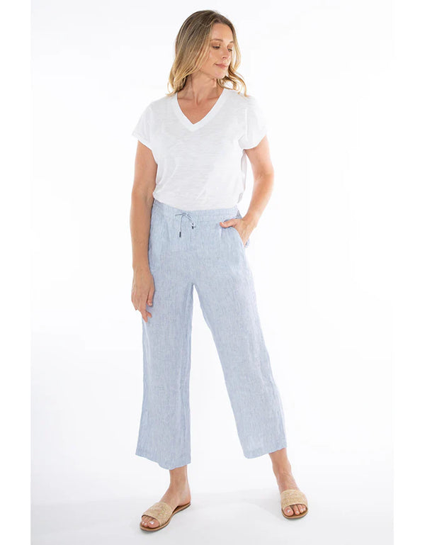 Jump  Core Stripe Pant - denim/white 576J7162J