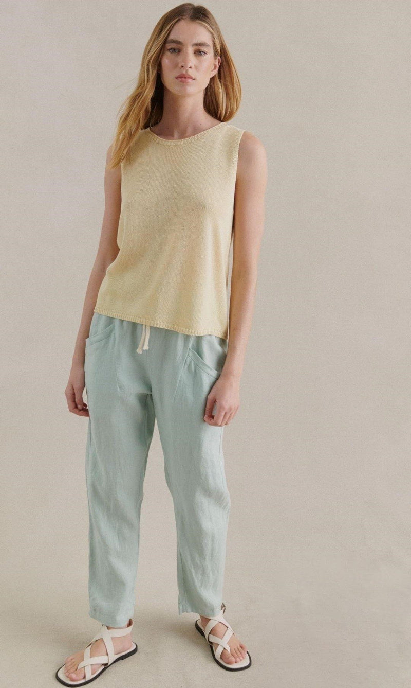 Little Lies Luxe Pants - mint