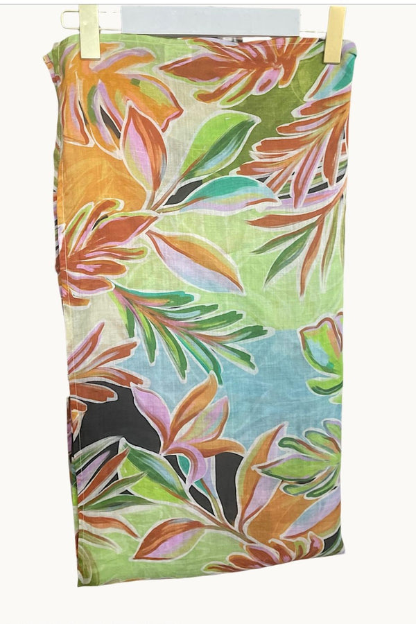 little lies bermuda sarong multi