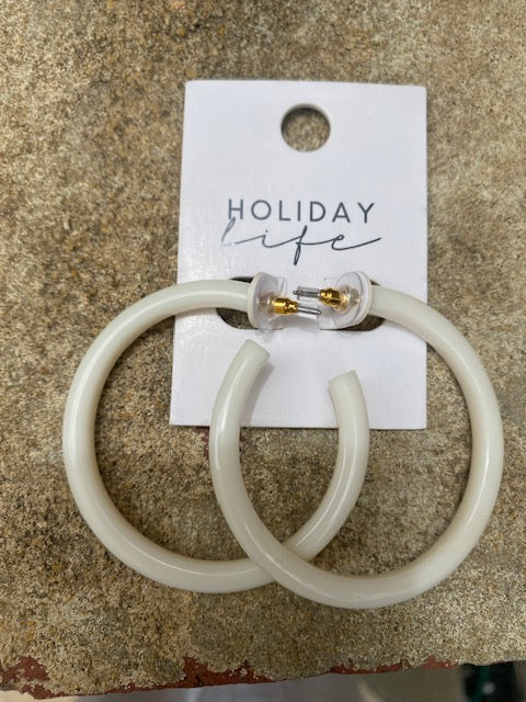 Holiday Suna Earrings ivory HL24788