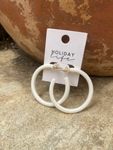 Holiday Suna Earrings ivory HL24788