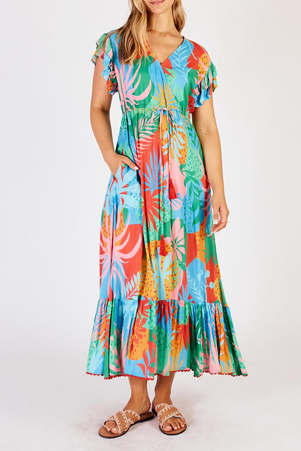 lulalife marsie midi dress