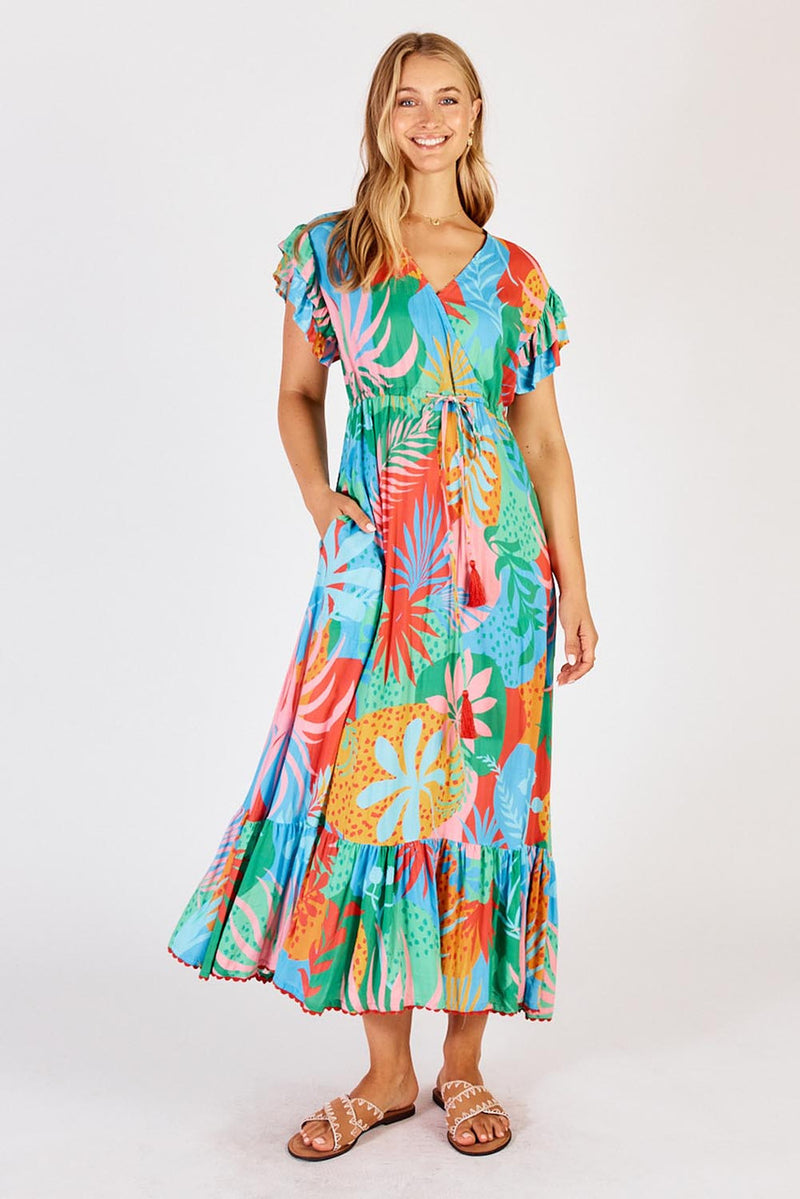 lulalife marsie midi dress