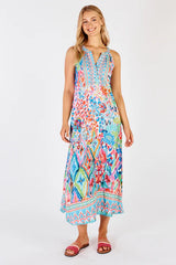 Lulalife Rumi Maxi Dress lagoon