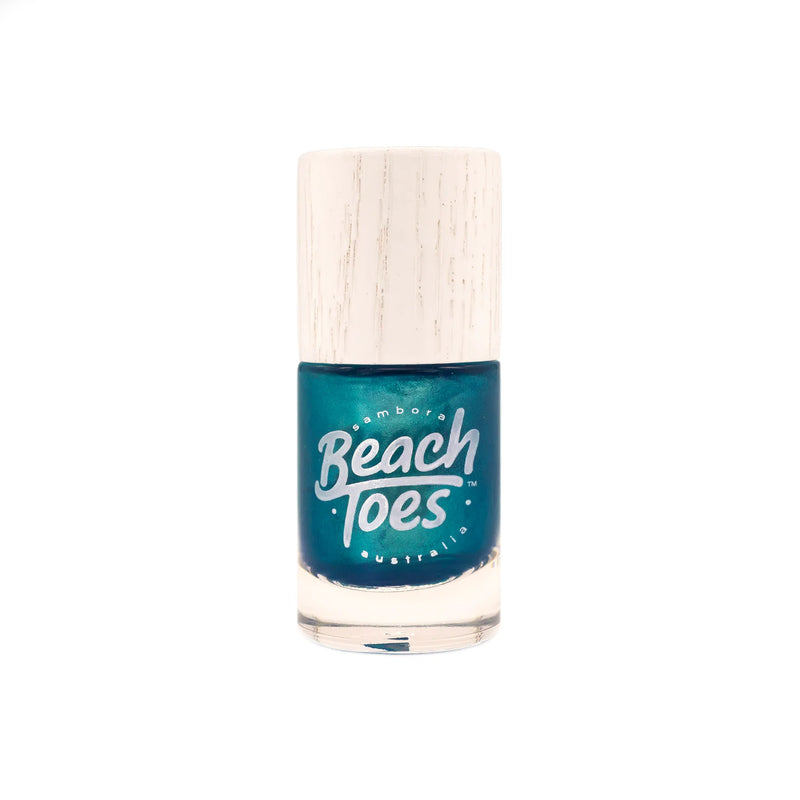 beach toes nail polish meet me at midnight