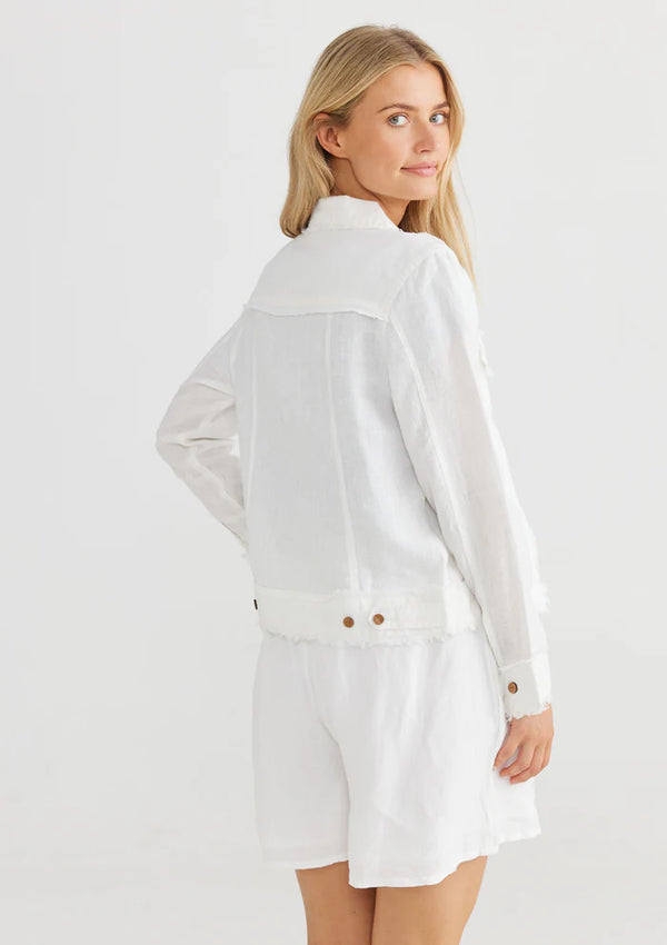 shanty monza jacket white