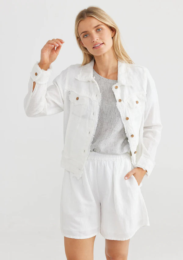 shanty monza jacket white